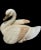 Large vintage impressive and substantial Italian Swan Hollywood Regency style. A great centerpiece marked with numerous...