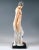 Very large and rare goldscheider vienna ceramic figurine: art déco execution of an art nouveau design around 1909: young...