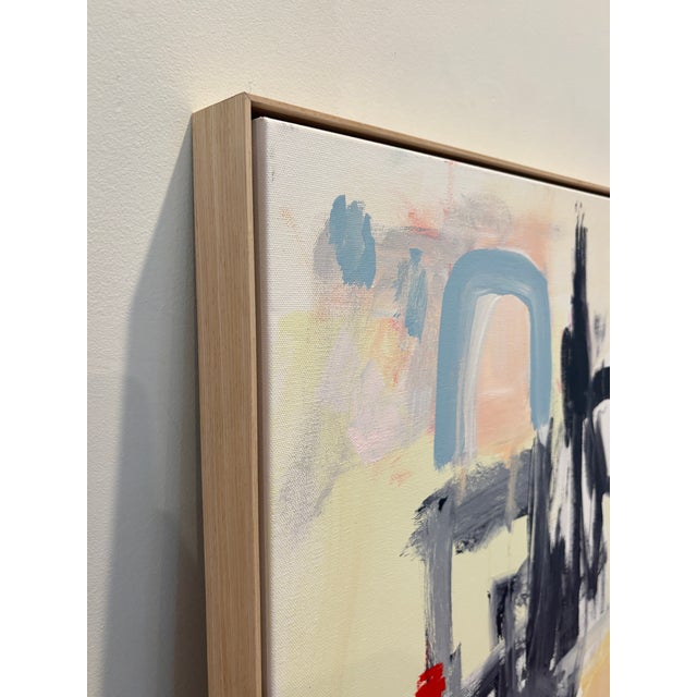 2020s Sarah Trundle, Contemporary Abstract Painting, "Merrily" For Sale - Image 5 of 6