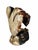 18th Century Spanish Colonial Carved Wood Helmet With Plumes For Sale - Image 4 of 6