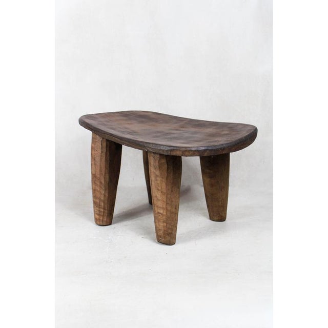 Contemporary Small Senufo Stool in Wood For Sale - Image 3 of 5