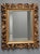 Baroque 19th Century Cartoccio Wooden Mirror in Gold Leaf, 1850 For Sale - Image 3 of 12