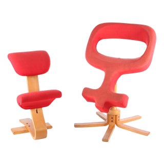 Chairs by Peter Opsvik, 1970s, Set of 2 For Sale
