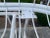 Mid-Century Modern Homecrest Metal Wire Glider Sofa Attributed to Homecrest For Sale - Image 3 of 9