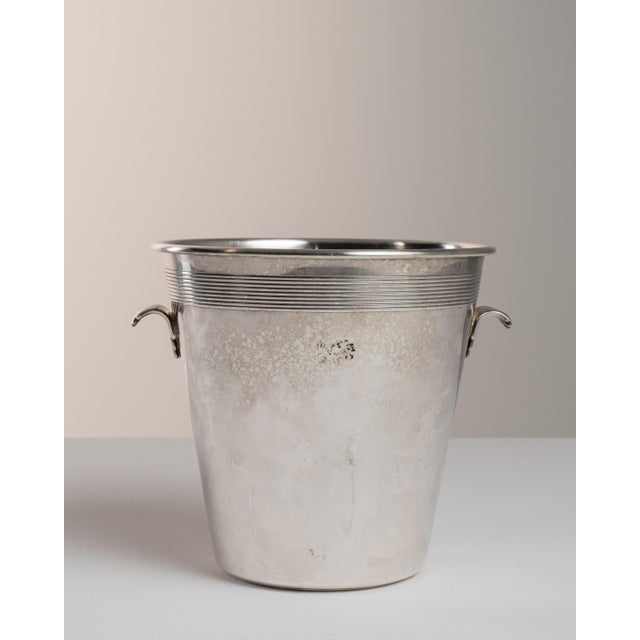 Mid 20th Century Mid 20th Century France Silver Ice Bucket For Sale - Image 5 of 15