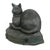 Large Antique Cast Iron Cat Doorstop Heavy Circa 1900 For Sale - Image 4 of 7