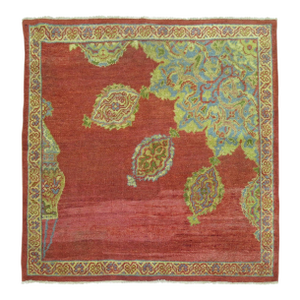 Antique Persian Ziegler Sultanabad Sampler Rug
