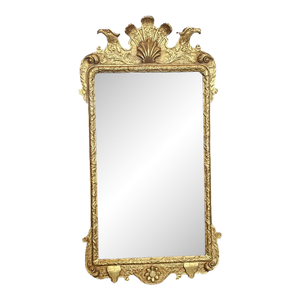 Late 20th Century Friedman Brothers Double Eagle Colonial Williamsburg Gold Gilt Mirror Cw Lg 6
