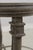 Gray Outdoor Cast Aluminum Glass Top Patio End Table For Sale - Image 8 of 14