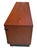 Milo Baughman Milo Baughman for Directional Model 371 Walnut “Window Cabinet” Credenza For Sale - Image 4 of 8