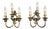 20th Century Brass Wall Sconces, Set of 2 For Sale