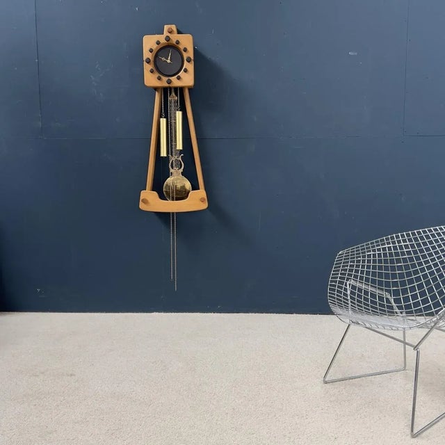 Clock by robert guillerme and jacques chambron for the "votre maison" editions, revised odo mechanical movement. This...