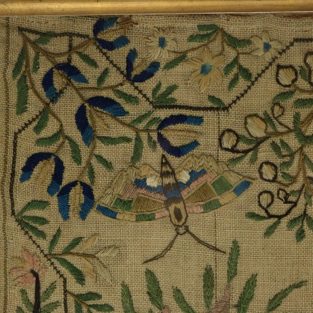 Victorian Sampler, 1851, by Mary James For Sale - Image 4 of 18