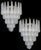 Murano Petal Chandeliers, 1970s, Set of 2 For Sale - Image 16 of 18