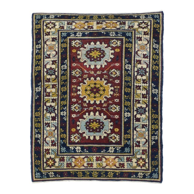 Antique Shirvan Kuba Rug 2'7'' x 3'4'' For Sale