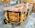 An extraordinary Empire-style sideboard cabinet that commands attention with its monumental scale, luxurious materials,...
