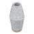 Speckled Stoneware Inverse Hourglass Vase For Sale