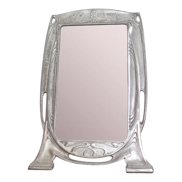 Art Nouveau Mirror from Argentor Works, 1910s For Sale