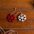 Contemporary Wood Snowflake Ornament (Set of 12) For Sale - Image 3 of 5