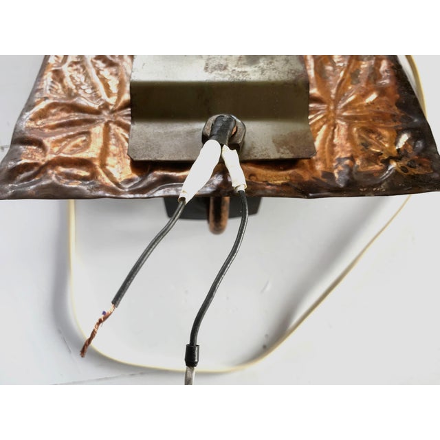 Copper Copper Wall Lamp, 1979 For Sale - Image 8 of 15