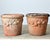 Victorian English Pair of Large 20th Century Terracotta Decorated Planters For Sale - Image 3 of 12