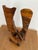 Antique Primitive Wooden Industrial Mold Found Object Art For Sale In Raleigh - Image 6 of 9