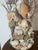 Shell Antique Grotto Sea Shell Candlesticks With Antique Bahamas Conch Shells For Sale - Image 7 of 9