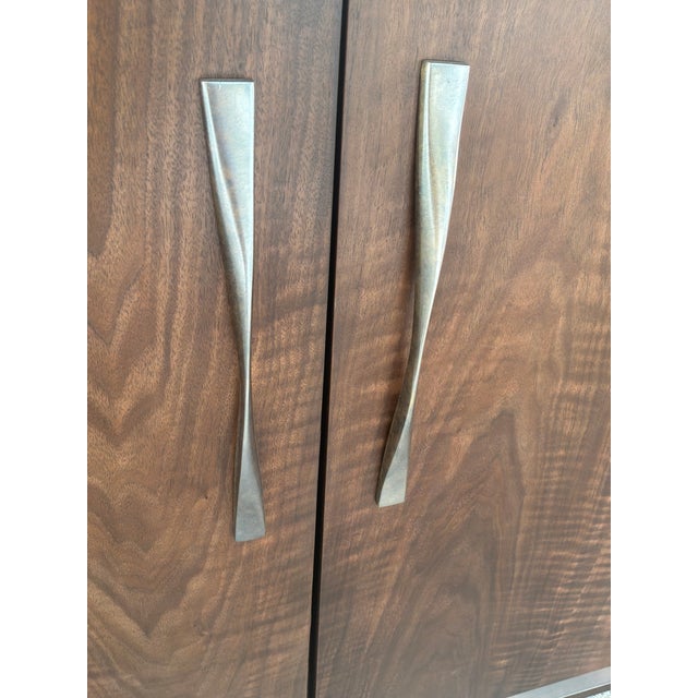 Century Furniture Modern Mahogany Compositions Credenza For Sale - Image 9 of 9