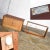 Brown Vintage MCM Art Deco Style Entry Desk or Dry Bar Mahogany by Ima s.a. Bogota, Colombia For Sale - Image 8 of 13