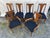 Mid-Century Modern Set of 6 Mid-Century Modern Broyhill Brasilia Sculpted Walnut Dining Chairs For Sale - Image 3 of 12