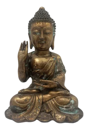 Mid 19th Century Bronze Hindu Buddha