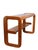 Mid 20th Century Mod Lou Hodges Oak and Glass Console Table For Sale In New York - Image 6 of 18