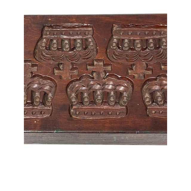 19th Century Dutch Wooden Gingerbread Mold For Sale - Image 3 of 6