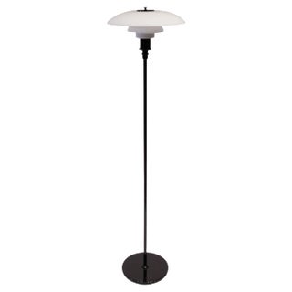 Ph 3½-2½ Floor Lamp with Frame of Black Metallic Steel by Poul Henningsen for Louis Poulsen For Sale