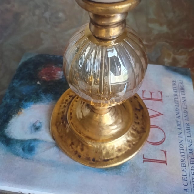 One-of-a-Kind Sculptural Red Coral Lid, Murano Glass & Gold-Plated Metal Decorative Box France Nib For Sale - Image 10 of 14