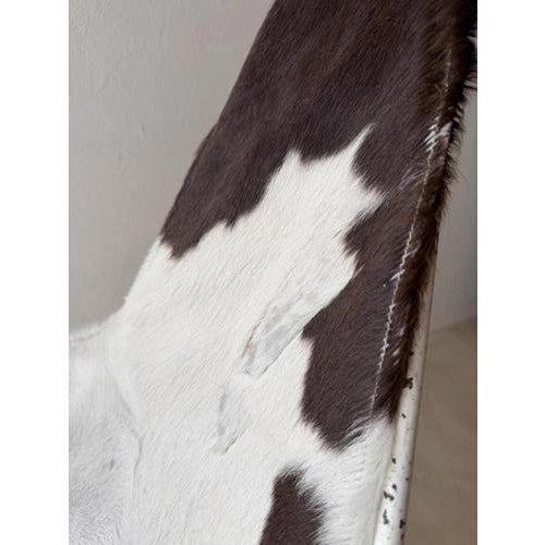 Vintage Cowhide Leather Butterfly Chair, 1970s For Sale - Image 6 of 12