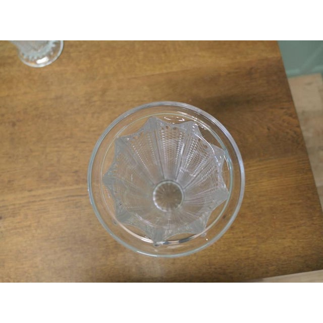 1960s Large French Art Deco Glass Vases, 1960, Set of 2 For Sale - Image 5 of 7