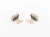 Metal 18k White Gold and Diamond Cufflinks For Sale - Image 7 of 10