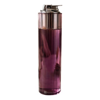Purple Acrylic Table Lighter by Antonio Felice Botta, 1970s For Sale