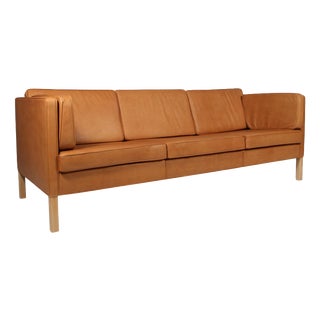 Three-Seater Sofa by Børge Mogensen for Fredericia For Sale