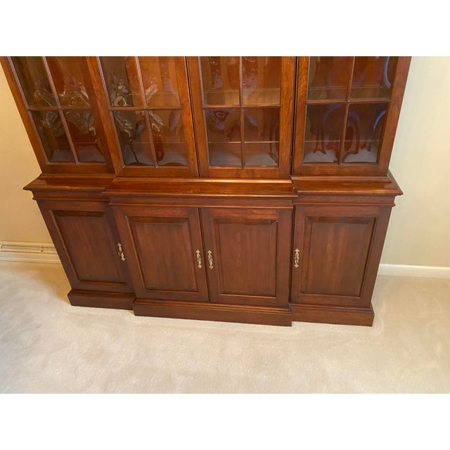 1970s Vintage Pennsylvania House Cherry Hutch Chairish
