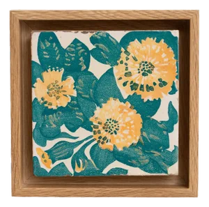 Antoni Gaudí, Decorative Spanish Tile of Casa Vicens, 1940, Ceramic
