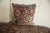 2020s Vintage Meshed Rug Fragment Pillow For Sale - Image 5 of 7