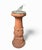 Enhance a garden path or patio with this charming vintage sundial. The piece features a warm, earthy terracotta pedestal...
