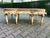 Mid-20c French Louis XVI Cream Gilt Marble Coffee Table For Sale - Image 14 of 17