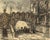 Alfred Crowquill, Church Interior with Procession, Mid-19th Century, Ink Drawing For Sale - Image 4 of 4