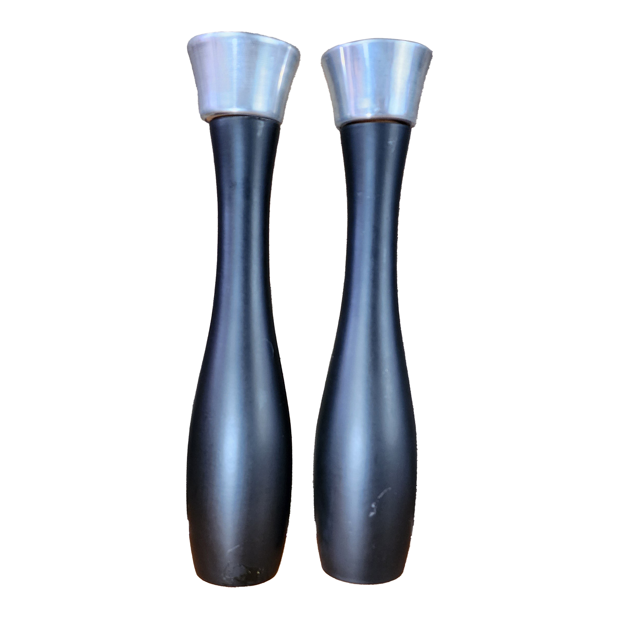 Vintage Danish Modern Salt and Pepper Shakers | Chairish