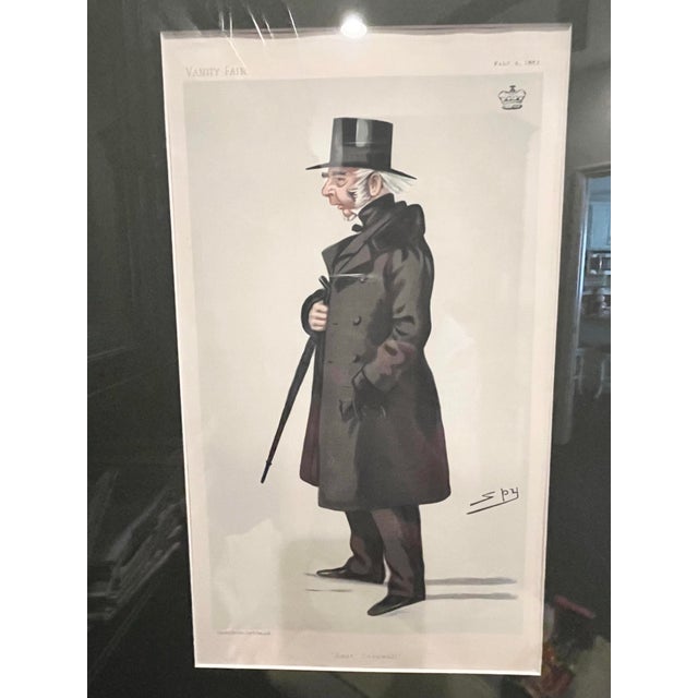 Antique Set of 10 Vanity Fair Lithograph Prints — Framed, C. 1890–1905 For Sale - Image 12 of 12