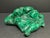 Abstract Carved Solid Malachite Stone Animal Sculpture For Sale - Image 3 of 11