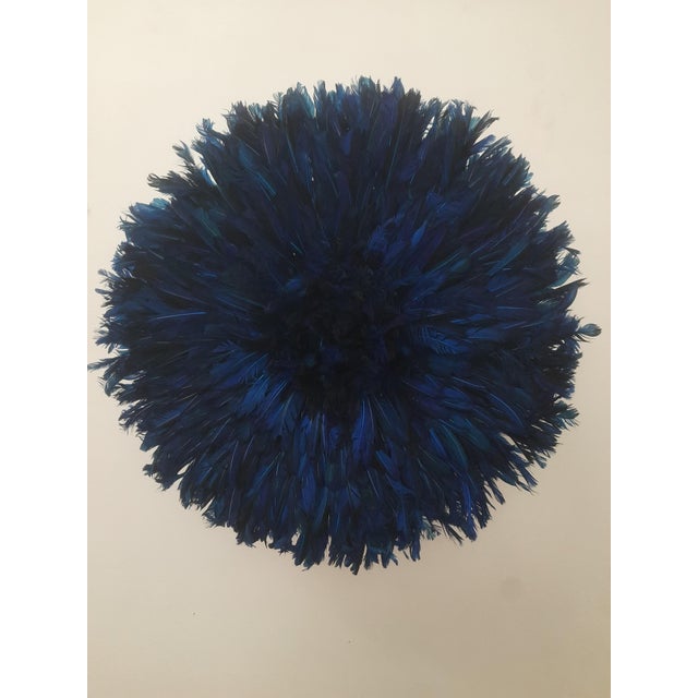 Juju Hat Navy Blue of 20" - 50 Cm For Sale - Image 4 of 6